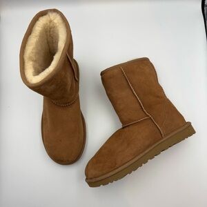 UGG Tan Ankle Boots